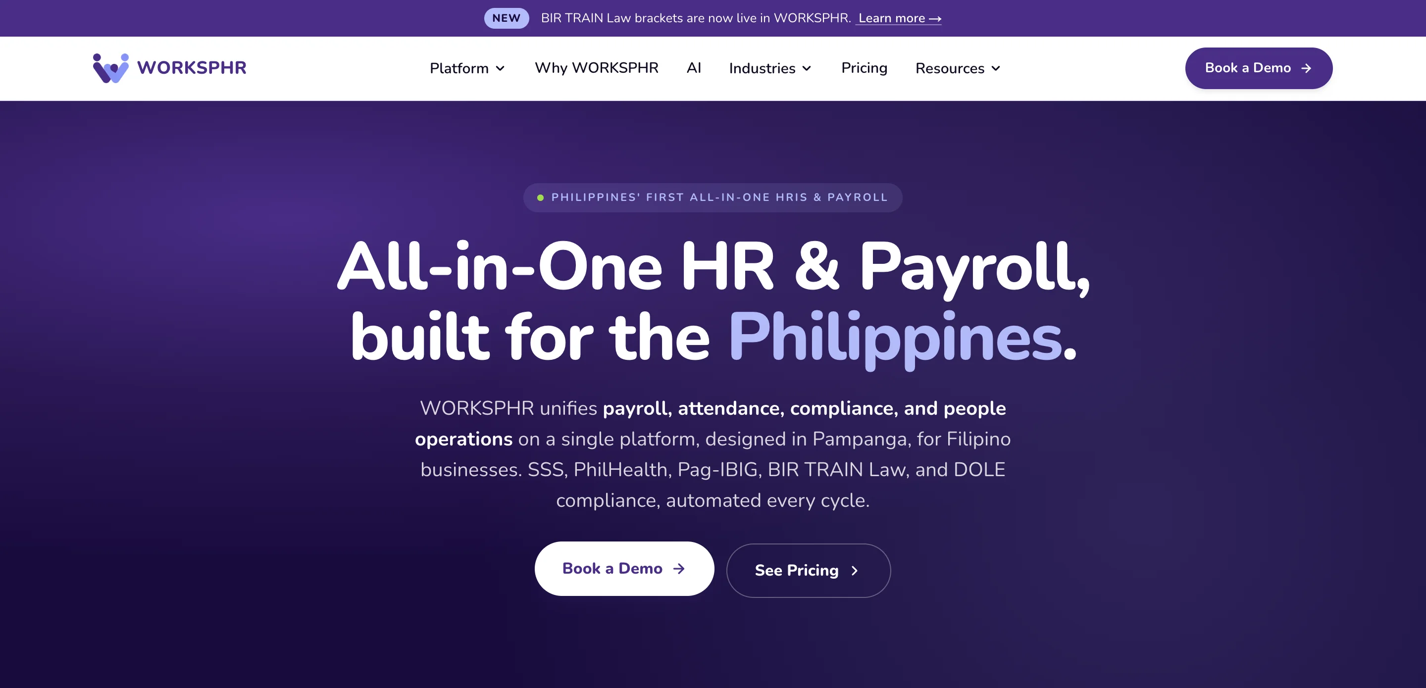 Worksphr product screenshot